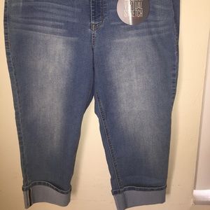 Avenue Denim Boyfriend Jeans